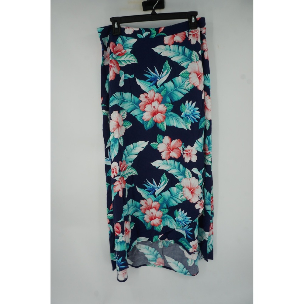 NWT Tommy Bahama Skirt Women's 8 Floristic Approach Maxi Blue Tropical New Beach